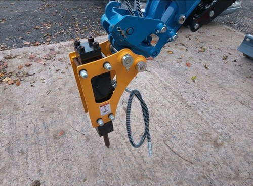 Mini digger excavator - digger,