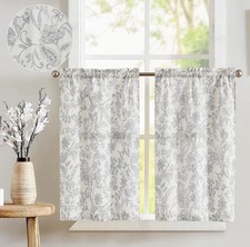 Topick grey floral - floral, blend