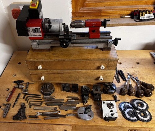 Emco unimat lathe and - emco,