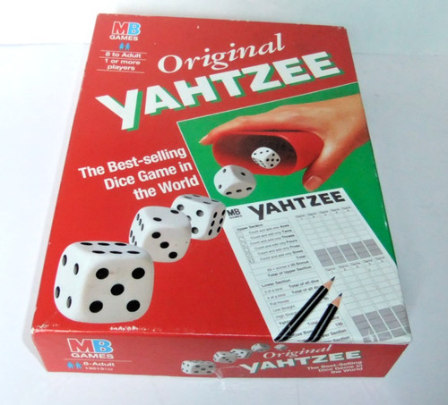 Vintage yahtzee original - original, dice