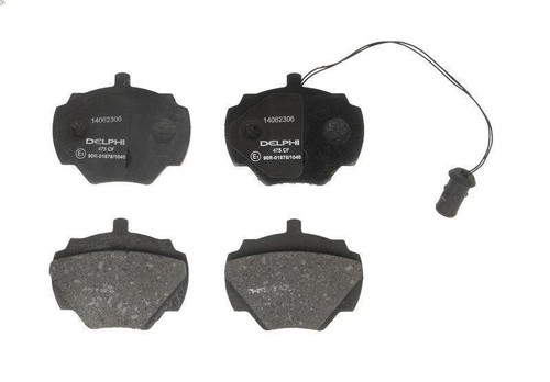 Brake pad set disc - disc,