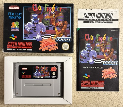 Clayfighter super nintendo - super,