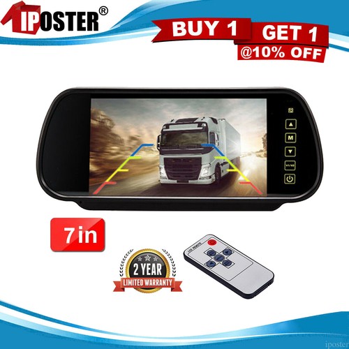 Car truck rear - view, mirror