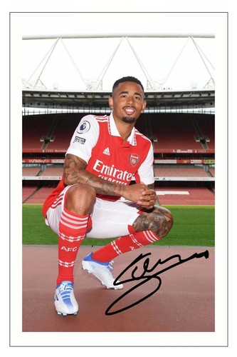 Gabriel jesus signed autograph - gabriel,