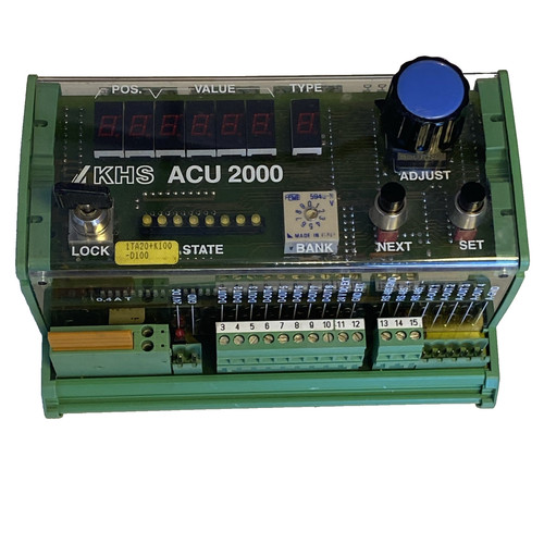 Khs acu 2000 - khs, unit