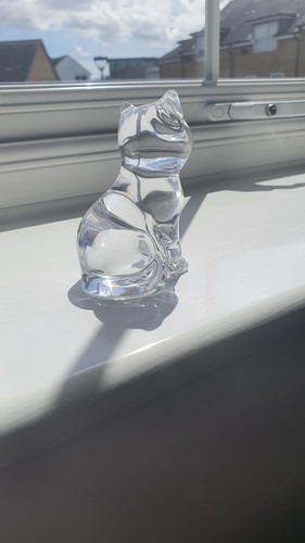 Glass animal figurine - glass,