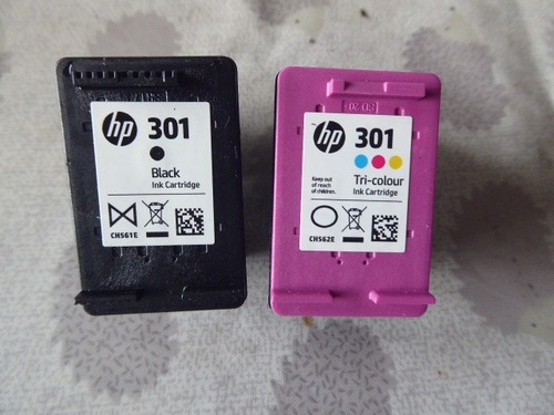 Empty 301 ink - hp,