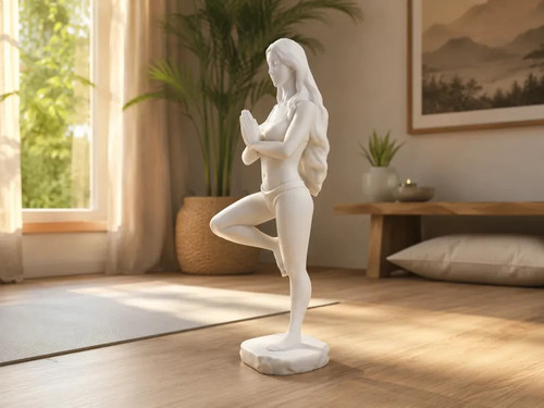 Woman yoga ornament - ornament, decorative