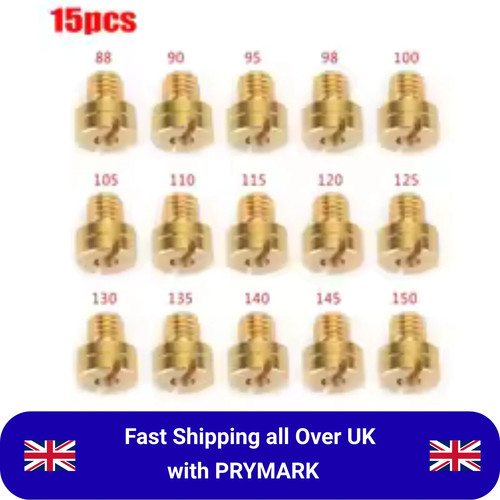 Carb main jets kit - 15, for