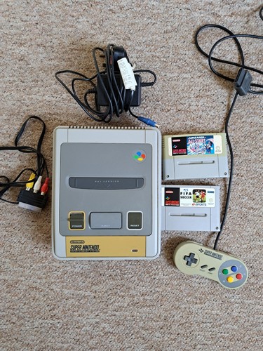 Super nintendo snes console - super,