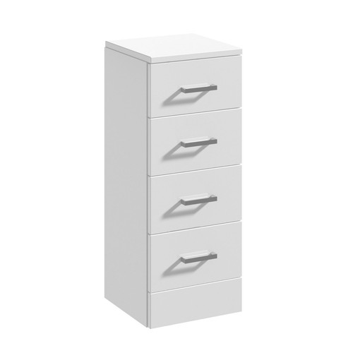 Drawer bathroom storage unit - 4-drawer,