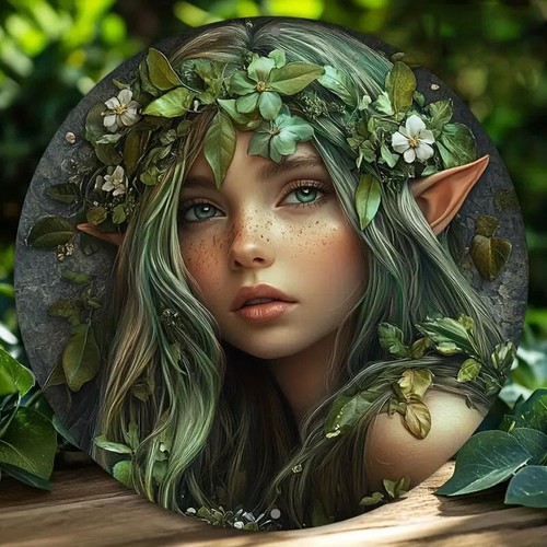 Beautiful forest elf pixie - beautiful,