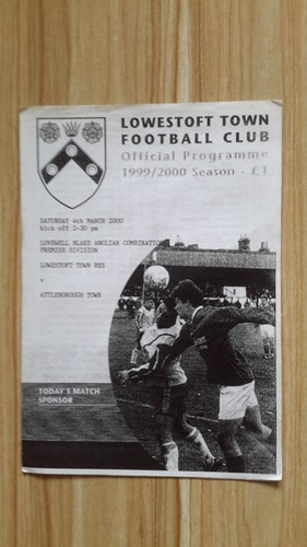 Lowestoft town reserves - reserves, v