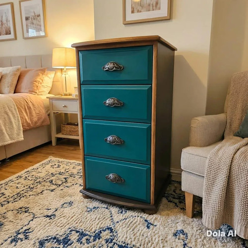 Upcycled pine tallboy - upcycled,