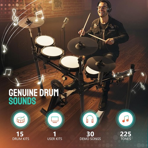 Glarry electric drum - drum, set