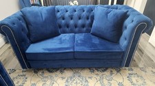 Sofa set royal blue - set,
