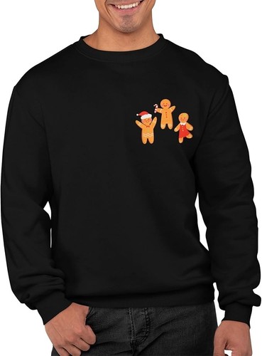 Gingerbread man xmas jumper - man,