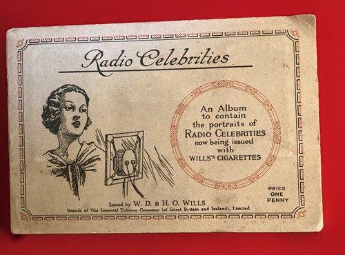 Wills cigarette cards radio - cigarette, 'radio