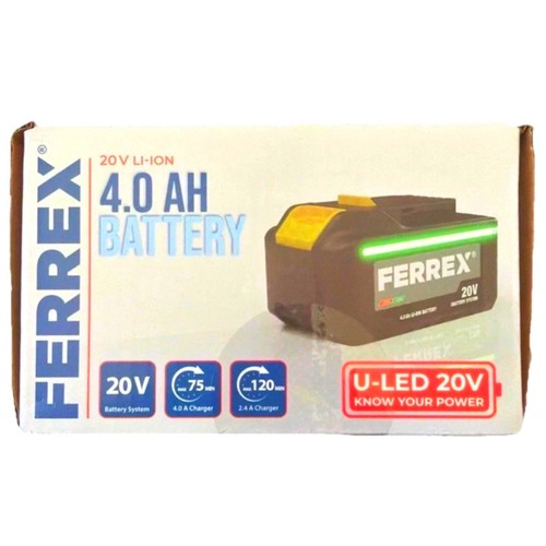 Ferrex 20v 0ah - ferrex,