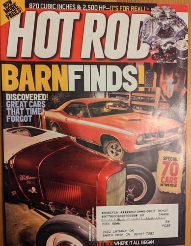 Hot rod magazine oct barn - rod,