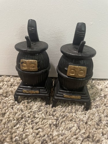 Vintage plastic potbelly - potbelly, stove