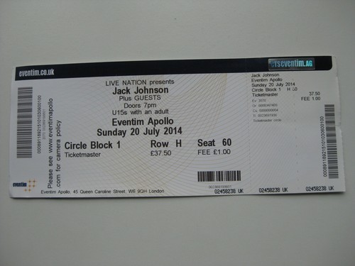 Jack johnson london - jack,