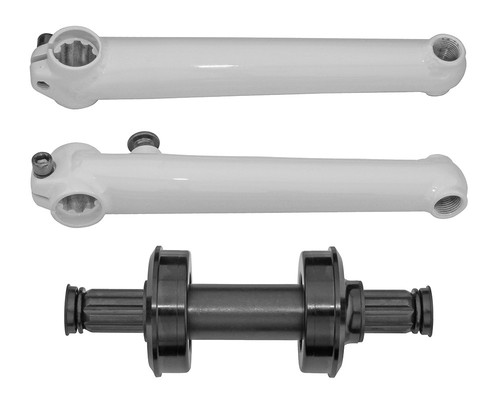 Alta piece bmx crankset - 3,