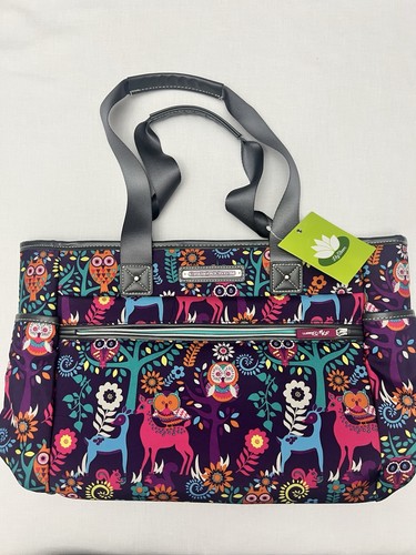 Lily bloom satchel tote bag - lily,