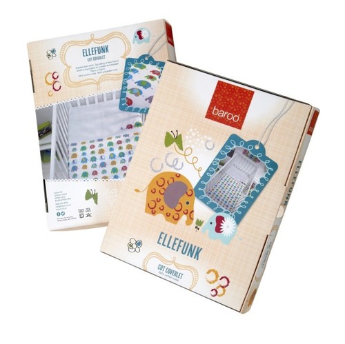 Cot coverlet for baby - coverlet,