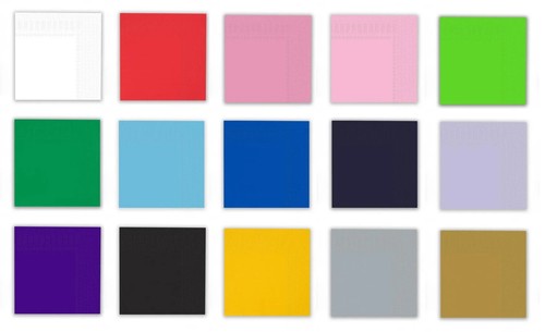 Colourful paper napkins - paper,