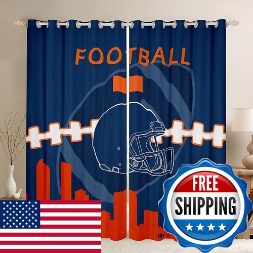 Erosebridal football curtains - football,