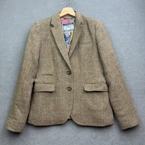 Joules tweed jacket brown - joules,