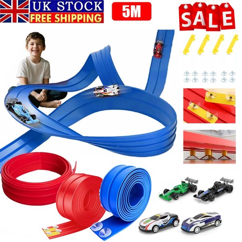 Flexible double track race - double-track,