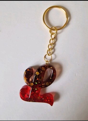Handmade resin initial l - handmade,