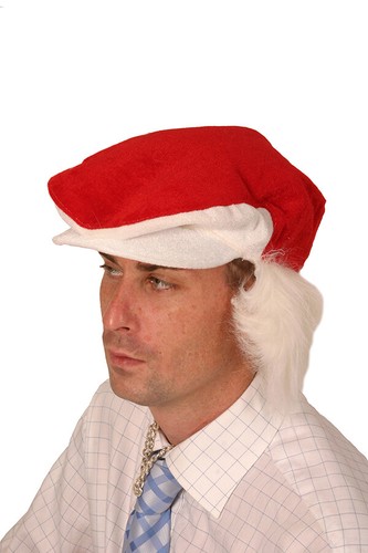 Flat cap santa peaked - cap,