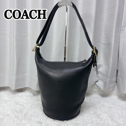 Coach vintage leather bucket - coach,