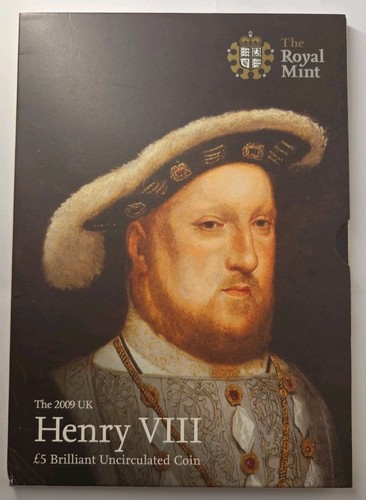 2009 royal mint henry viii - henry, the