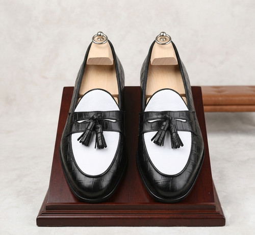 Handmade mens black white - mens,