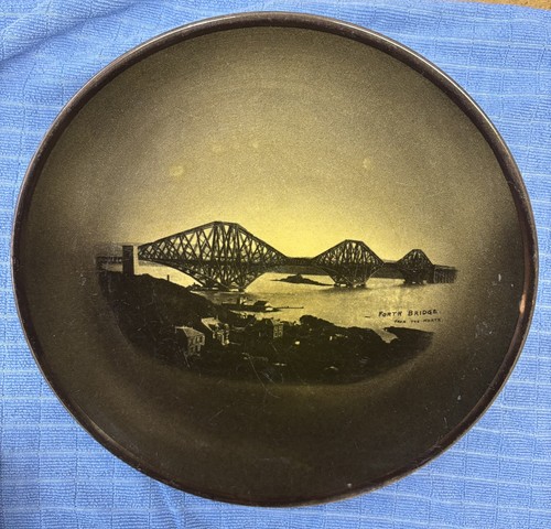 Ridgeway pottery brown plate - pottery,