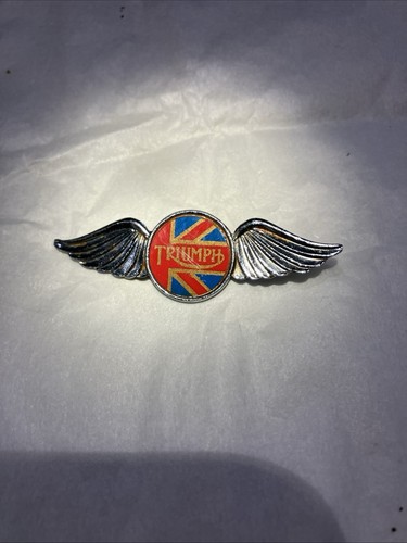 Triumph union jacks pin - triumph,