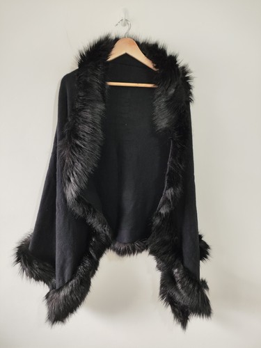 Womens cape poncho - poncho, size