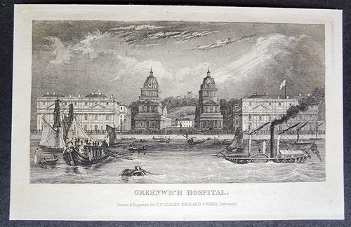 Antique 1850 print - 1850,