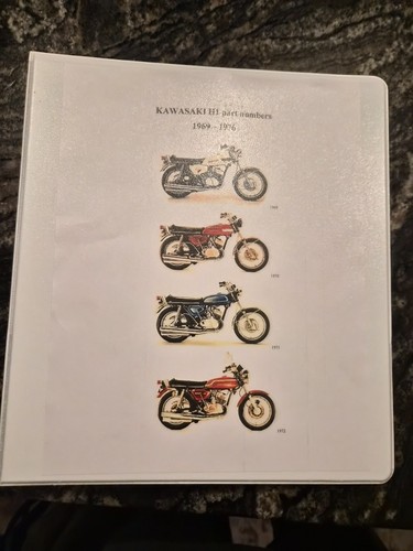 Kawasaki parts manual book h1 - kawasaki,