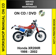 Honda xr200r 1986 1987 - xr200r,