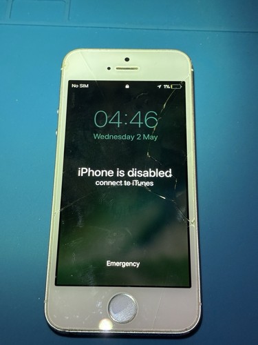 Iphone 16gb silver read - 5s,