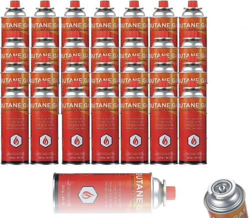 Butane gas bottles pack - gas,
