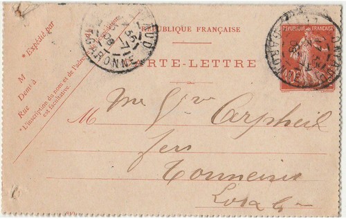 Postal stationery france - postal,