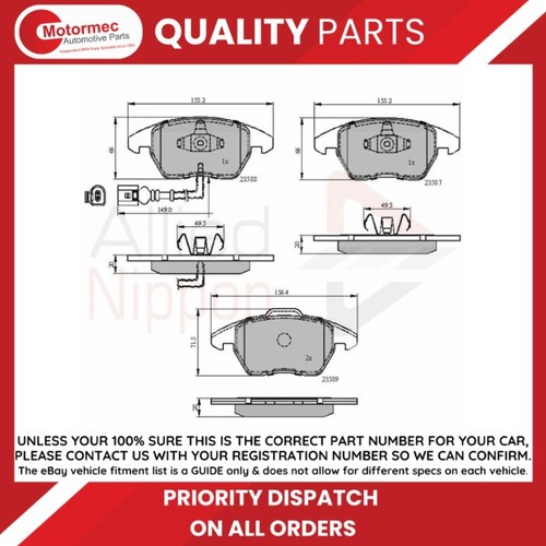 Allied nippon adb11224 brake - allied,