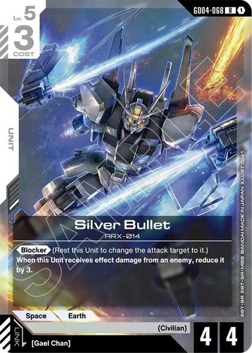 Gd04 068 silver bullet - silver,