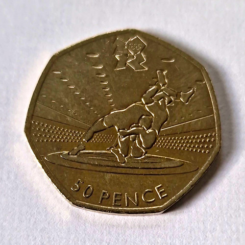 2011 50p coin - uk,
